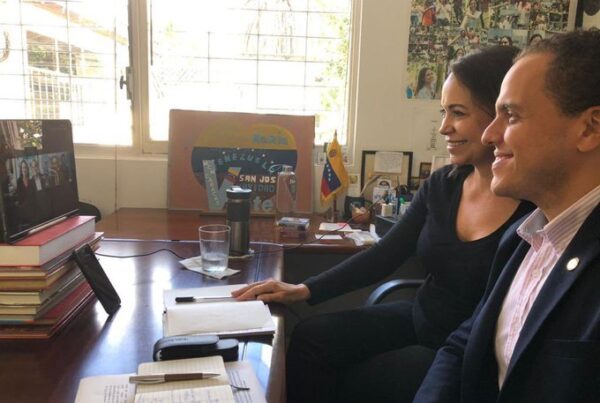 María Corina Machado: Nuestro país cuenta con el Parlamento Europeo en su lucha