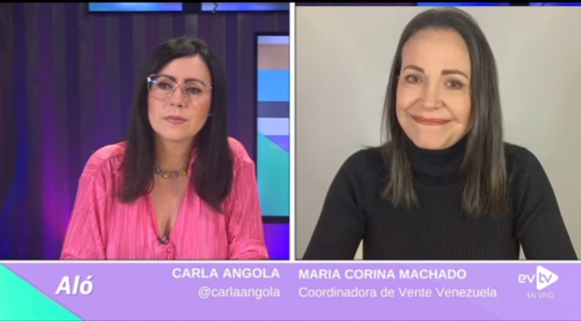 María Corina: Mi propósito es sacar al régimen del poder