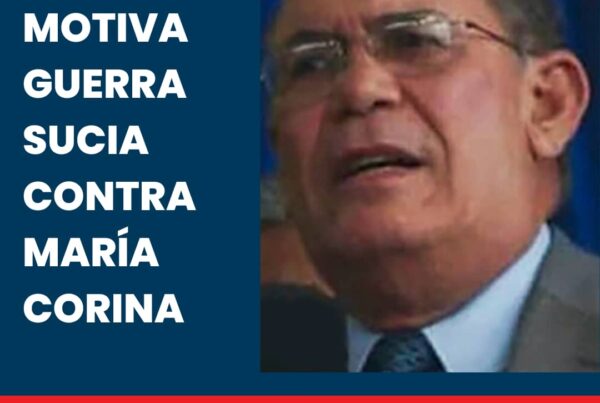 Omar González: Desespero del régimen motiva guerra sucia contra María Corina Machado