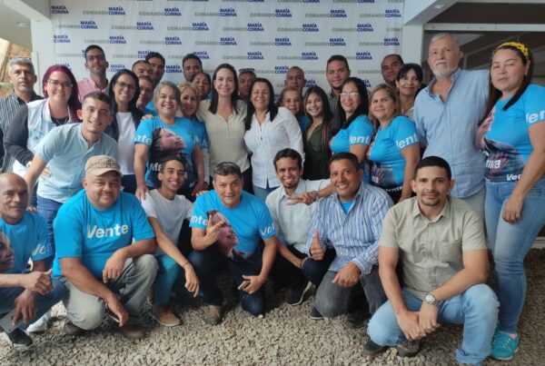 Vente Cojedes sostuvo encuentro con María Corina Machado en Caracas