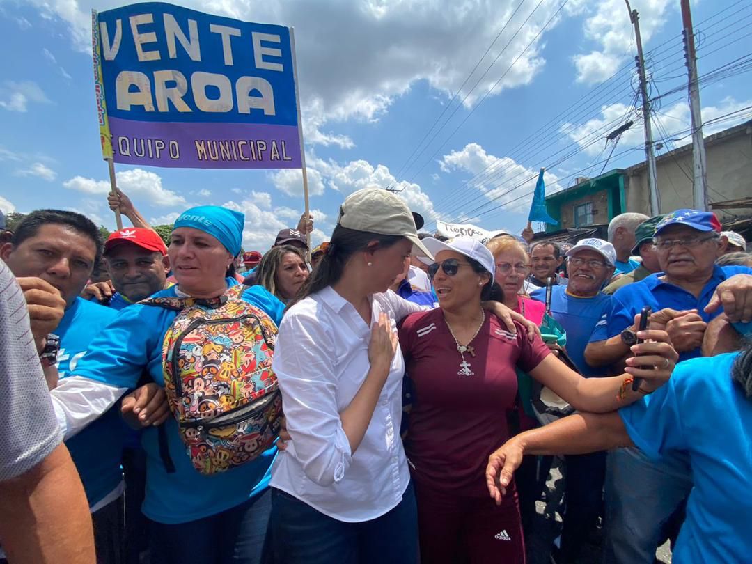 María Corina desde Yaracuy: Tenemos que salvar las primarias de las captahuellas