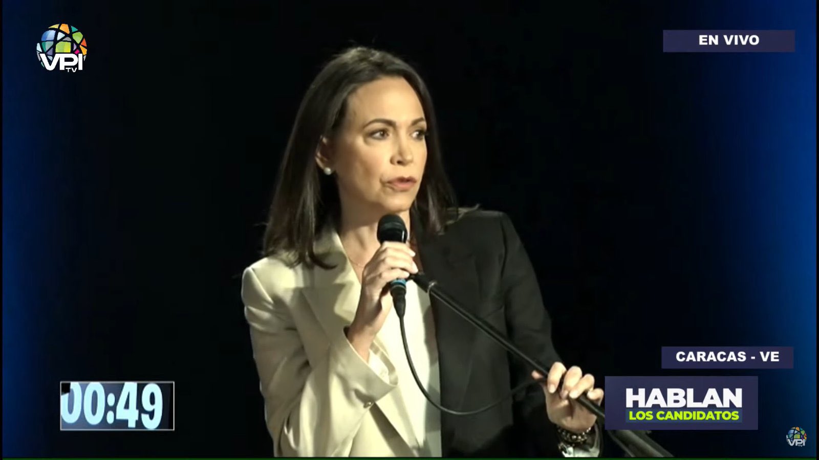 #HablanLosCandidatos | María Corina: No juego con reglas de corruptos, derrotados ni del régimen, yo voy hasta el final