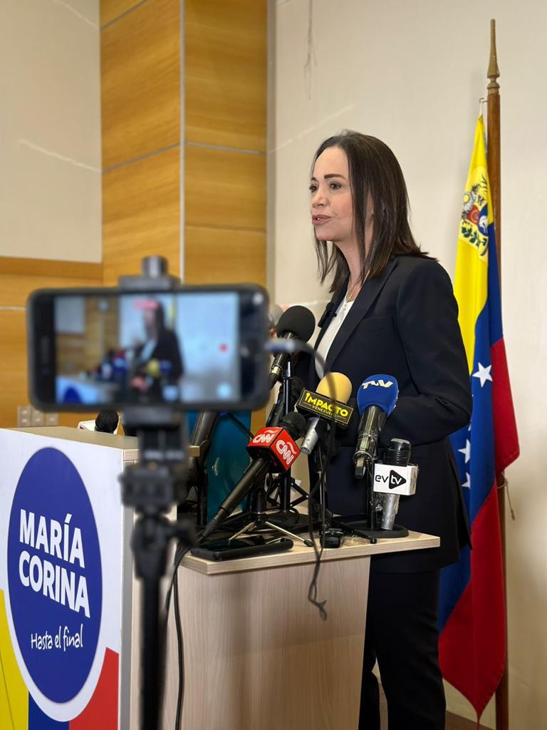 María Corina a Maduro: Tú no vas a escoger al candidato que te derrote en 2024