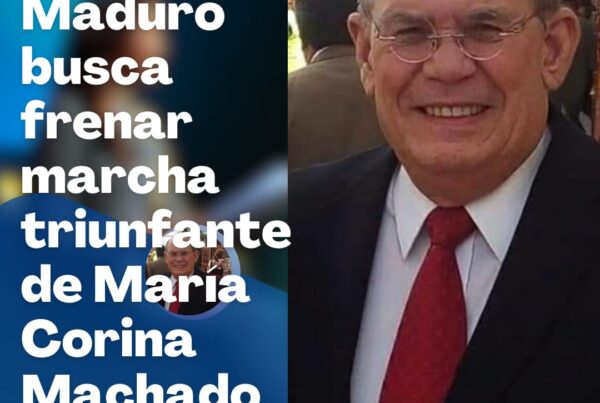 Omar González: Maduro busca frenar marcha triunfante de María Corina Machado