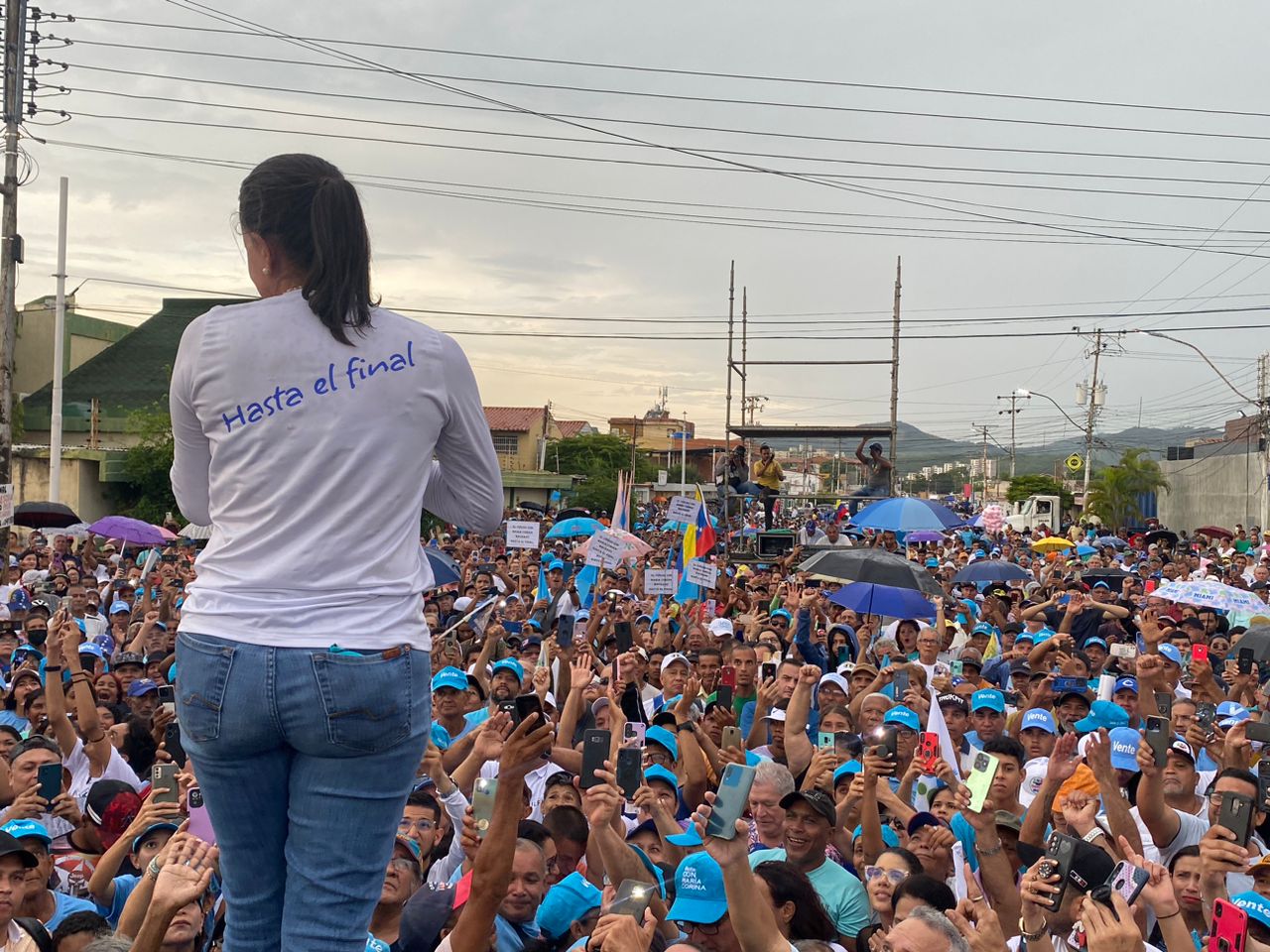 #ENFOTOS | María Corina pide desde Anzoátegui que el 22 de octubre sea un día por Venezuela