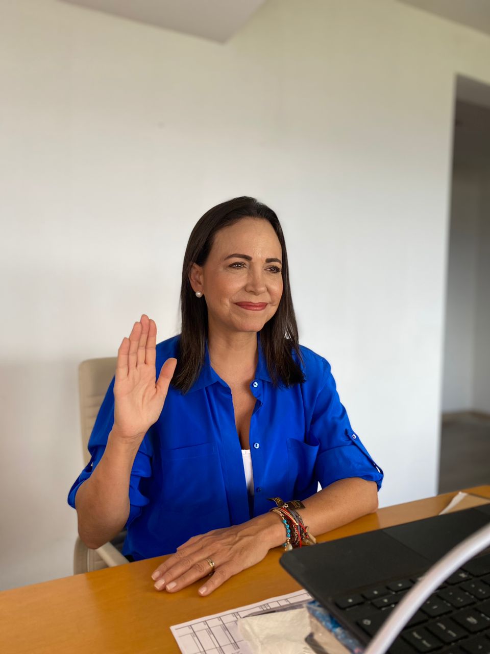 Coordinadora de Vente Madrid insta a la UE para que vele por la integridad física de María Corina