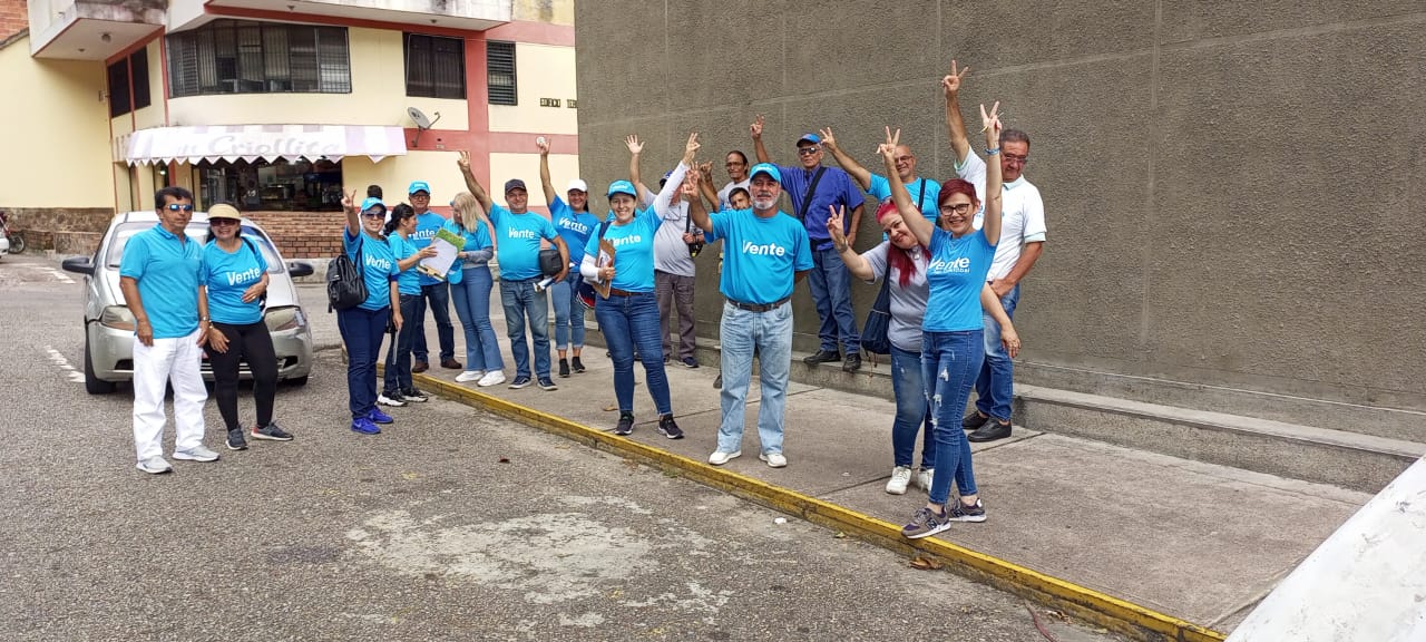 Comando María Corina en Táchira recorre todo el estado para promover la participación en la primaria