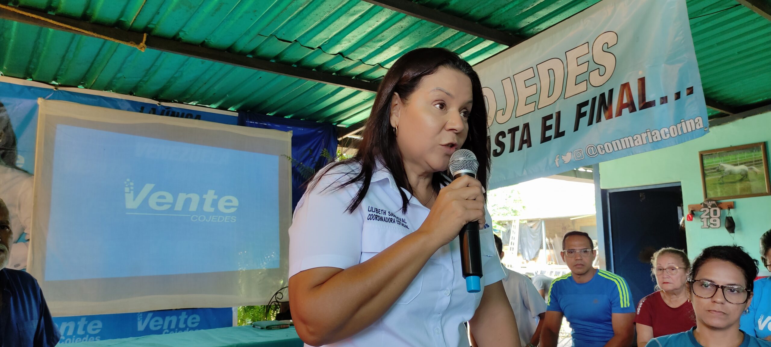 Lilibeth Sandoval asegura que María Corina arrasará en Cojedes y en toda Venezuela