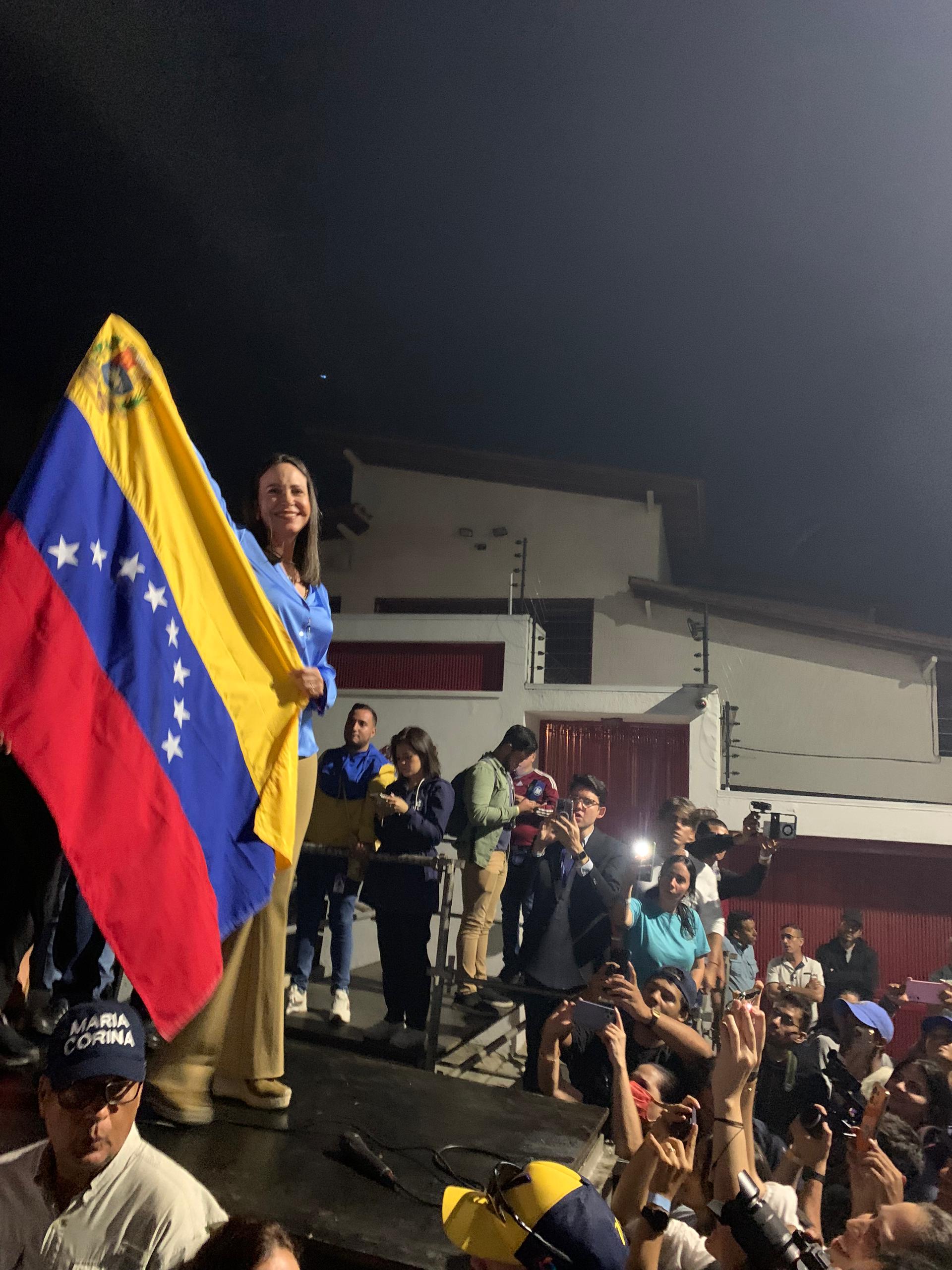 María Corina: Este 22 de octubre recibí un mandato y asumo el compromiso con los venezolanos