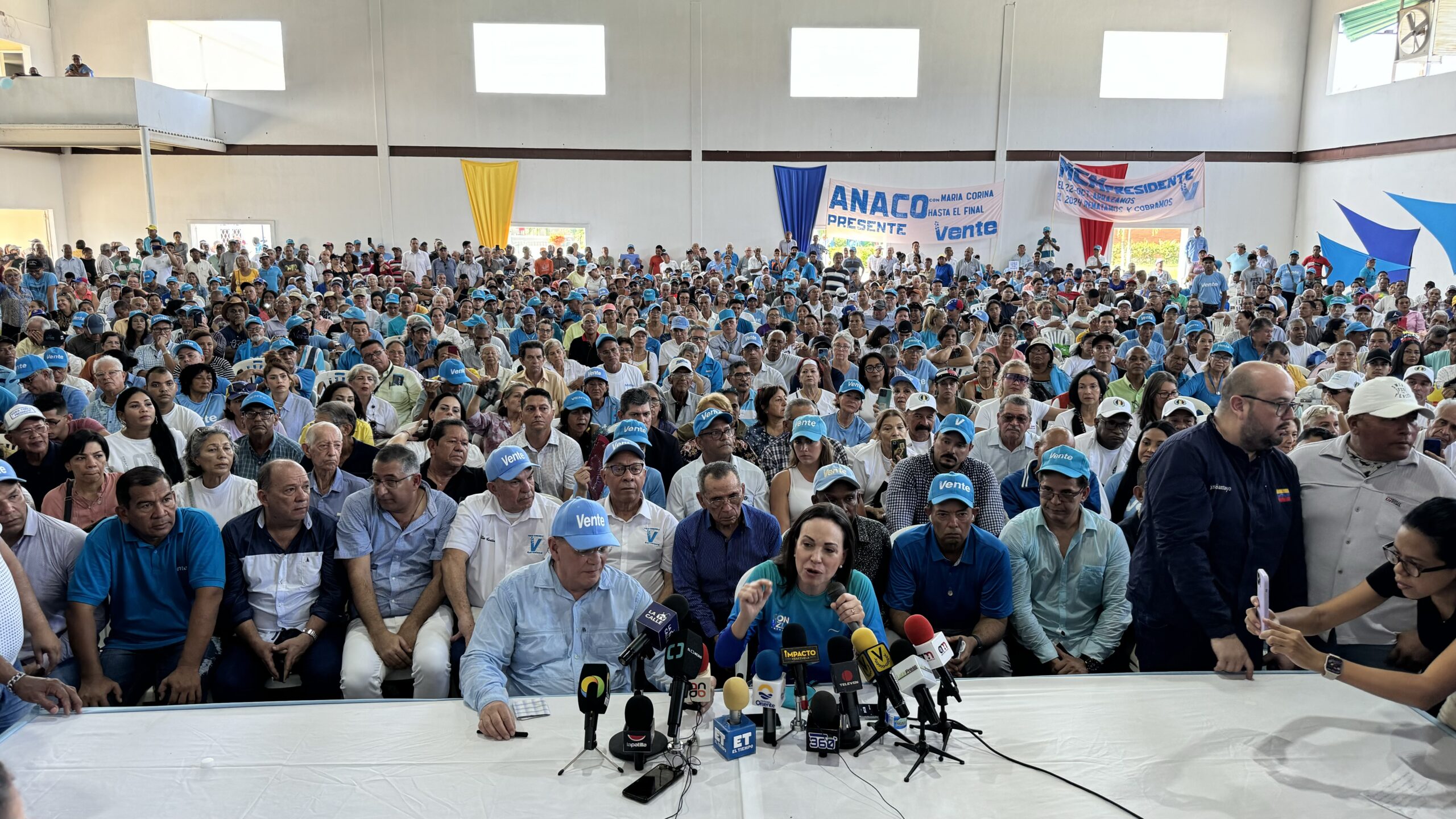 María Corina desde Barcelona: Con o sin sanciones vamos a derrotar a Maduro en el 2024