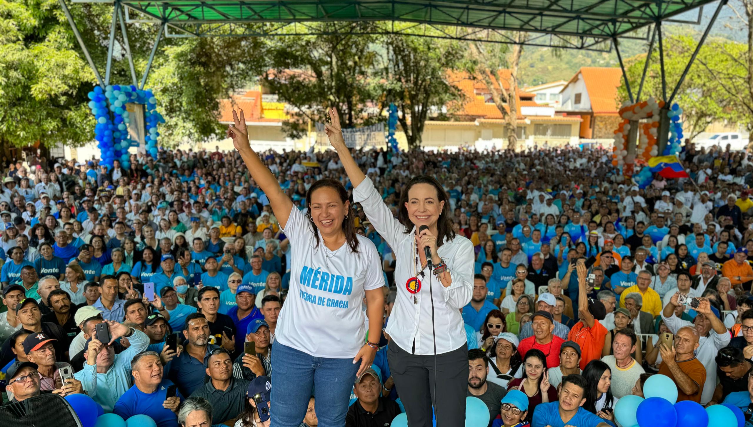 María Corina desde Mérida: La ruta electoral es la que nos conviene a todos, incluso al régimen