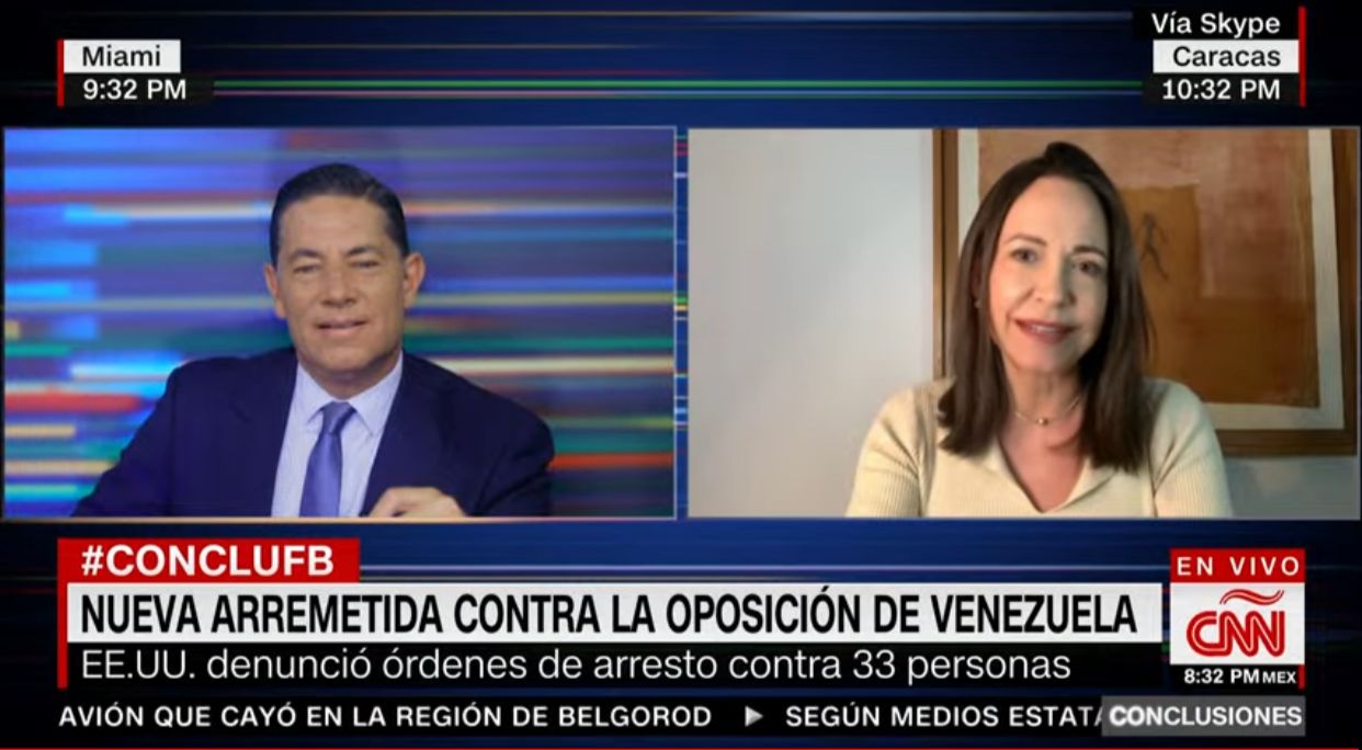María Corina: Quedan siete días de enero y el régimen no ha cumplido con Barbados