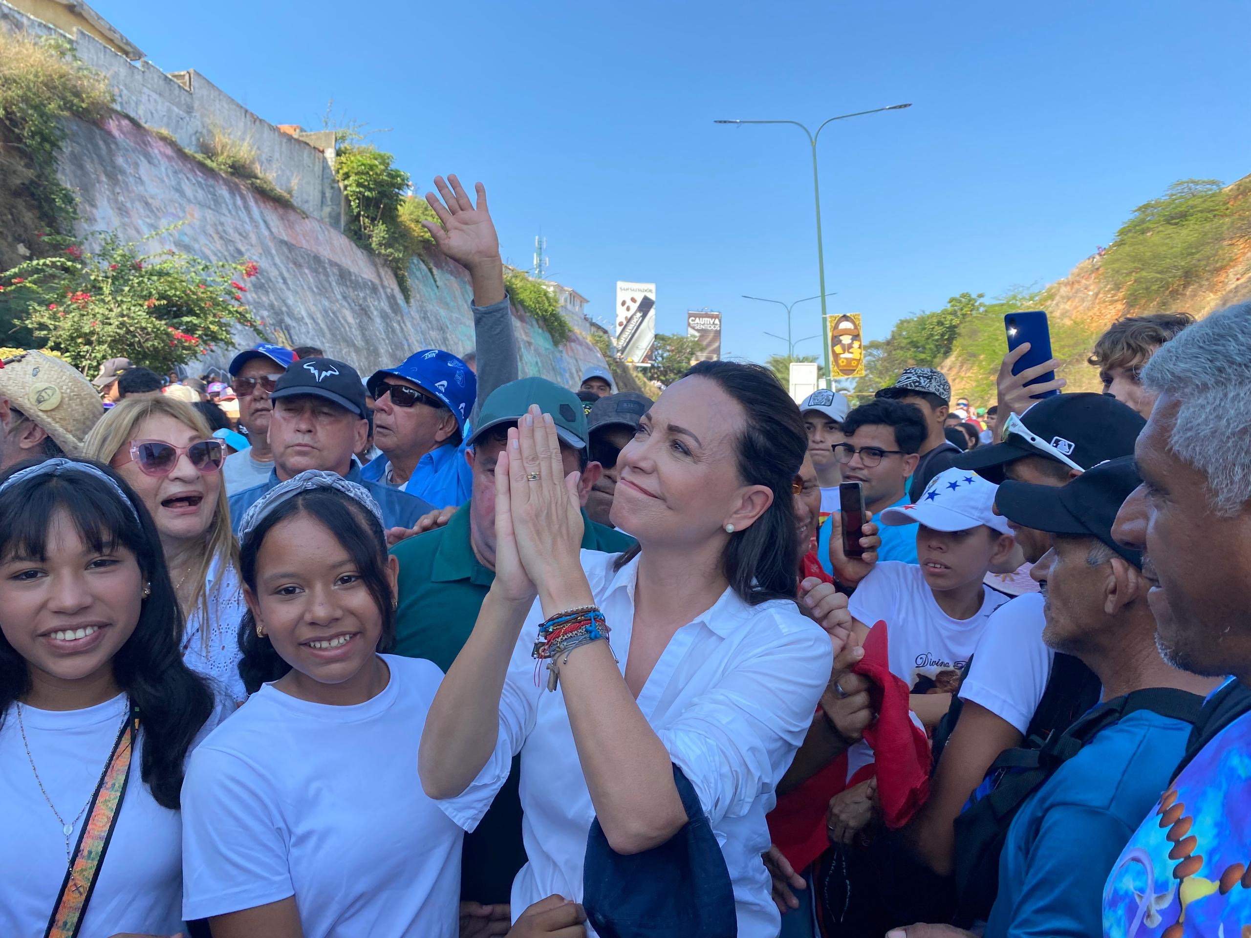 María Corina: Pedimos luz a la Divina Pastora para afrontar el año más importante de nuestras vidas