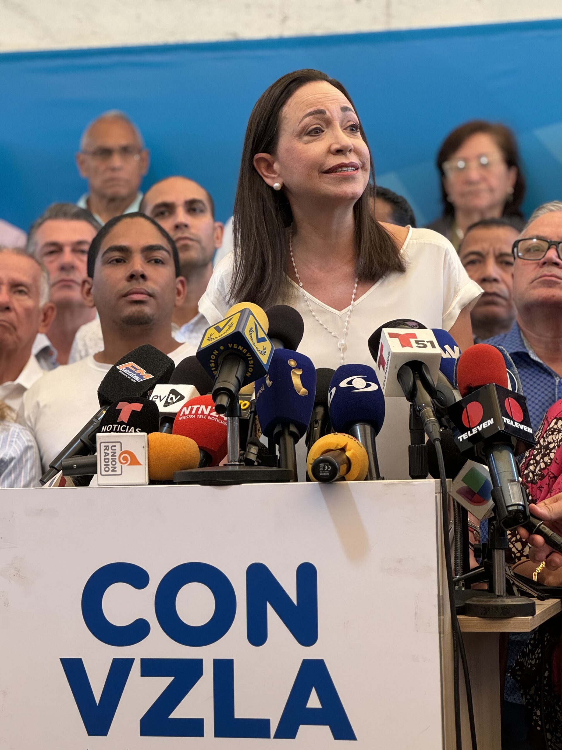 María Corina: ¡La pelea es peleando! El candidato puede sustituirse hasta 10 días antes de la elección