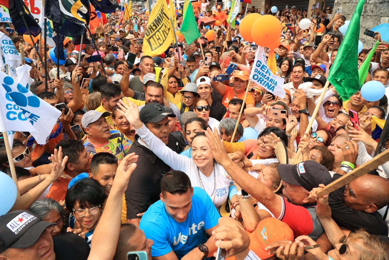 María Corina desde Barinitas: El sustituto de Maduro soy yo