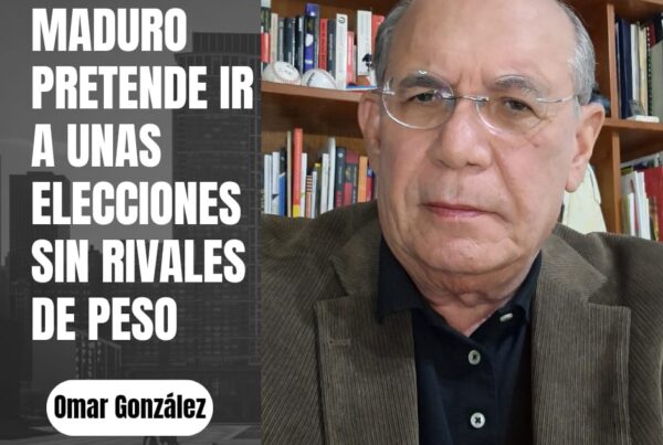 Omar González: Maduro pretende ir a elecciones sin verdaderos rivales