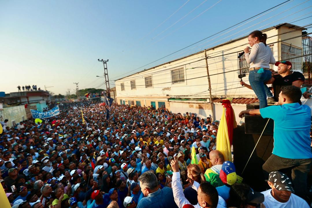 María Corina encabeza multitudinario acto en Falcón: “Aquí no hay dudas, ni miedo”      
