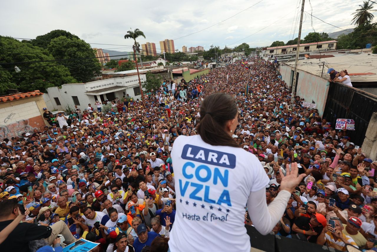 María Corina desde Barquisimeto: Tengan la seguridad que Edmundo González será el presidente de Venezuela