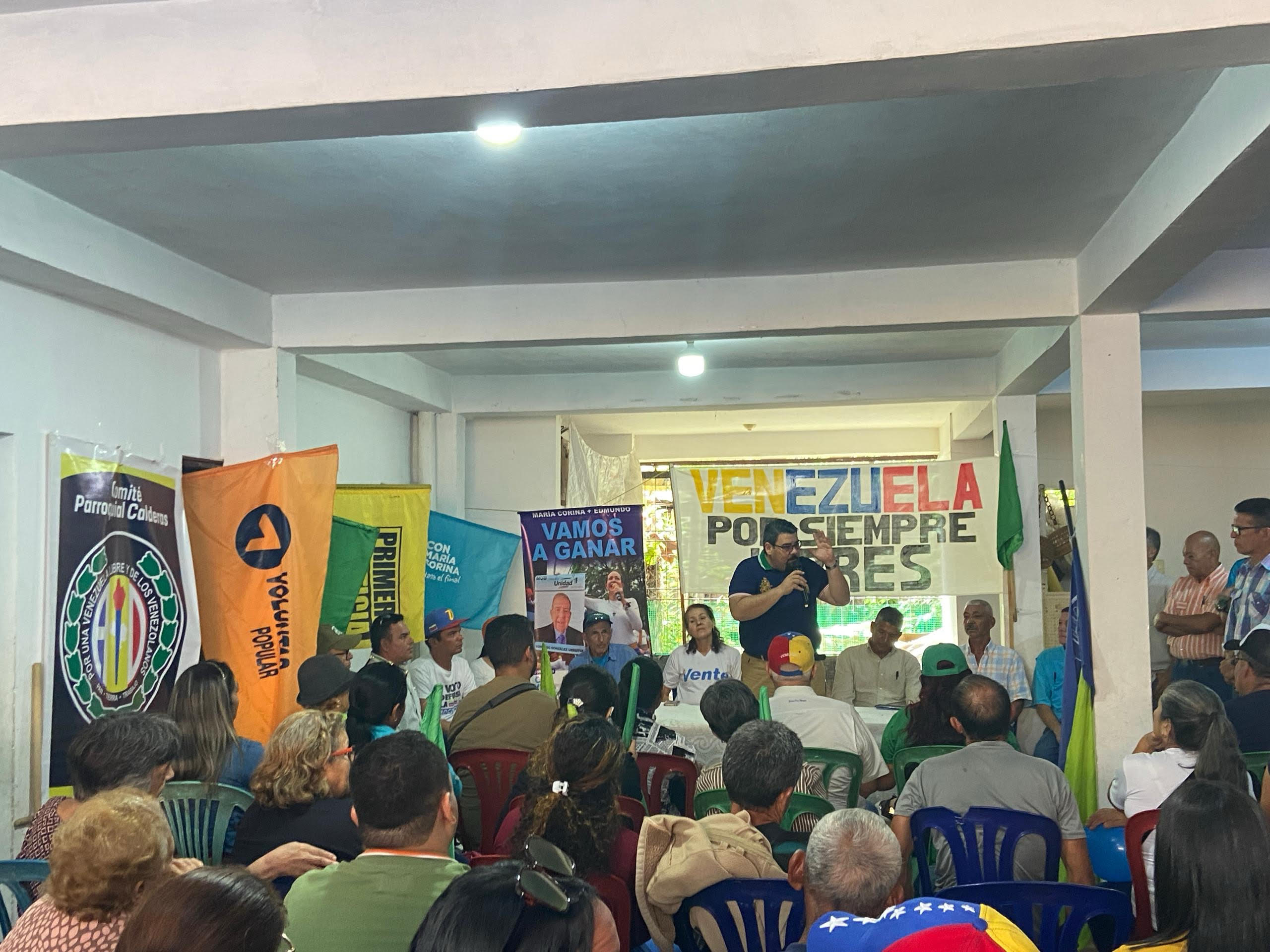 Calderas comprometida hasta el final para garantizar el triunfo de Edmundo González