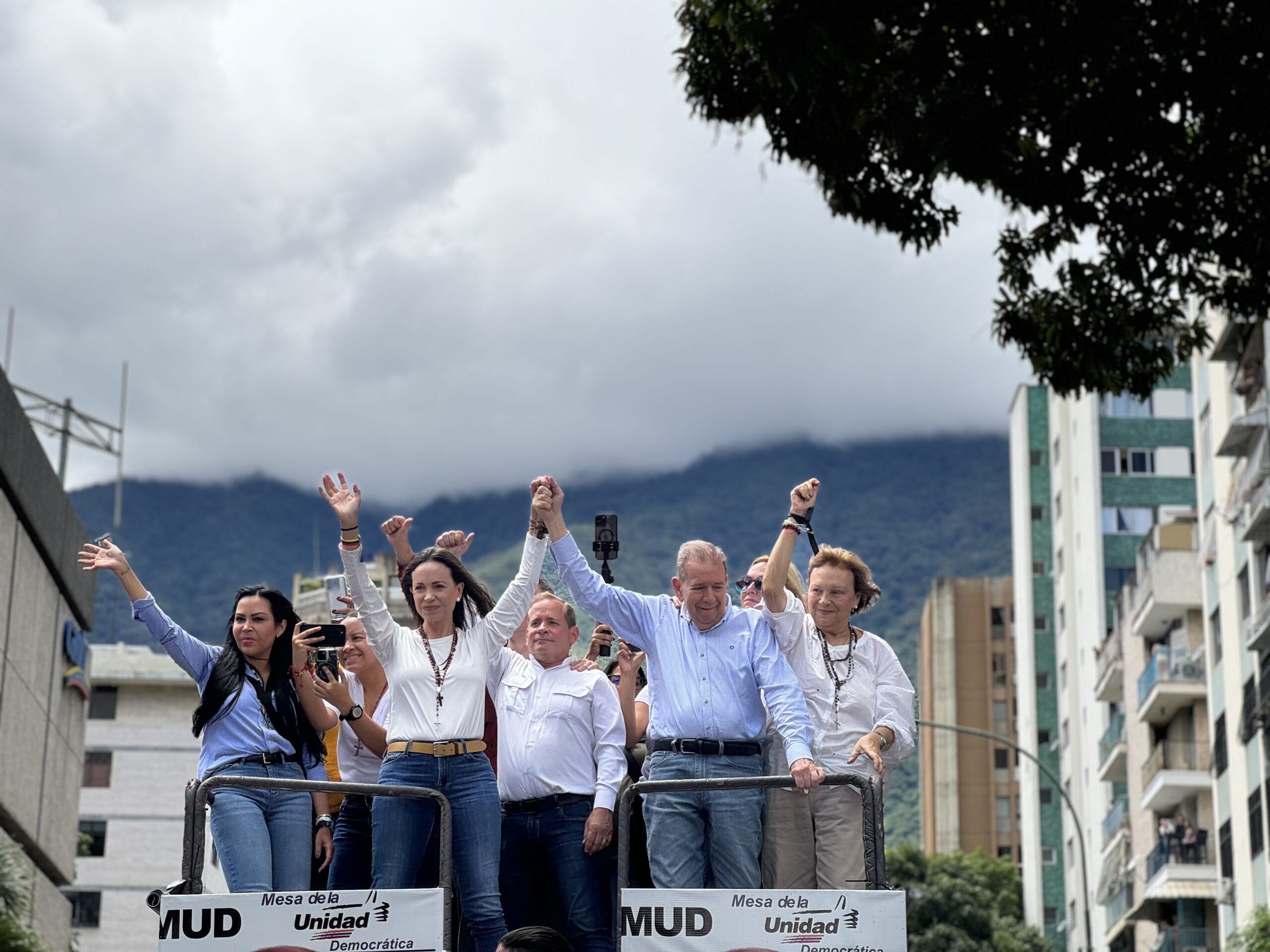 María Corina: Tras la contundente victoria de los venezolanos el 28J, al régimen solo le queda la violencia