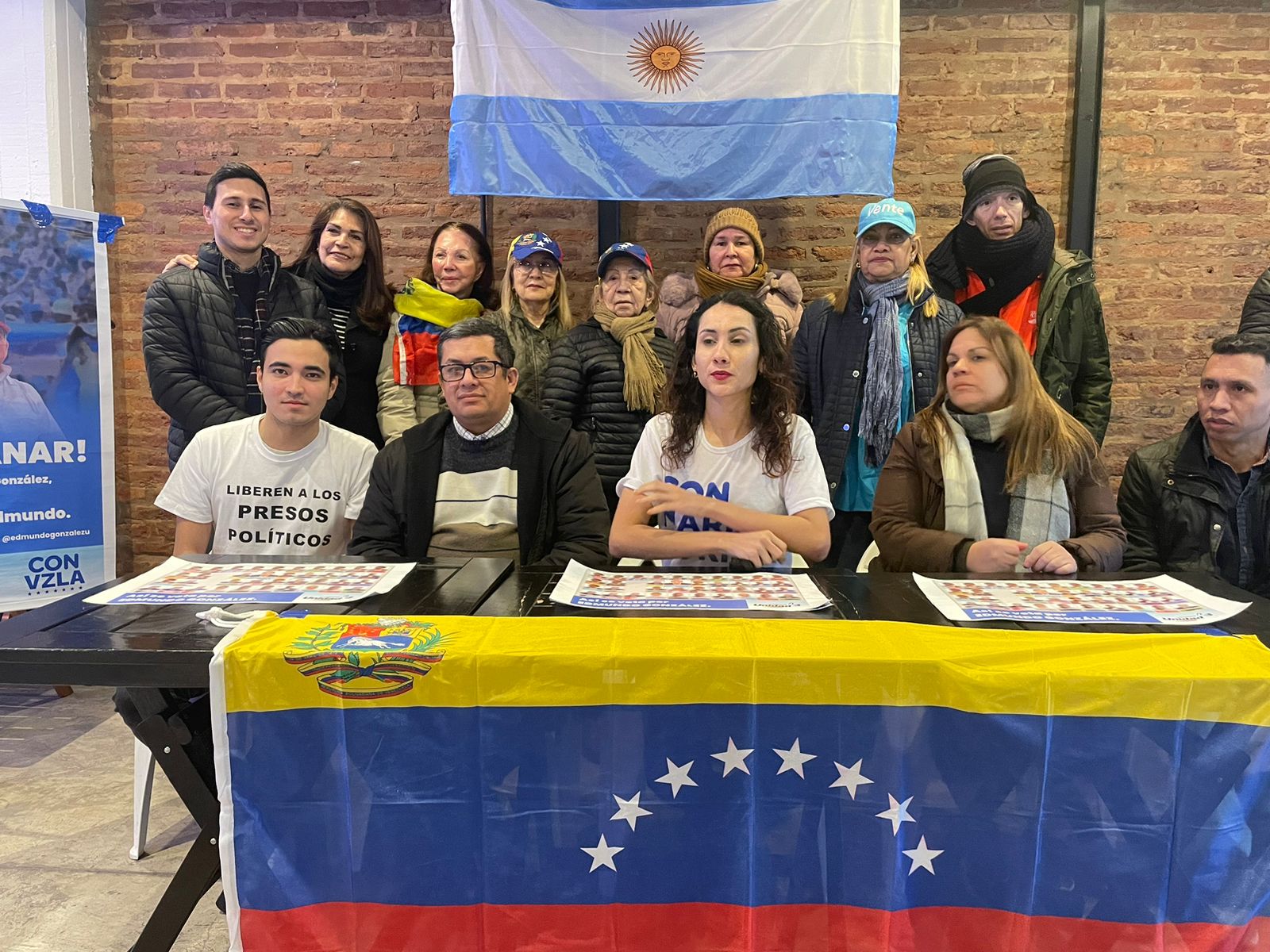 Comando Con Vzla en Argentina oficializa campaña y advierte que no son elecciones libres