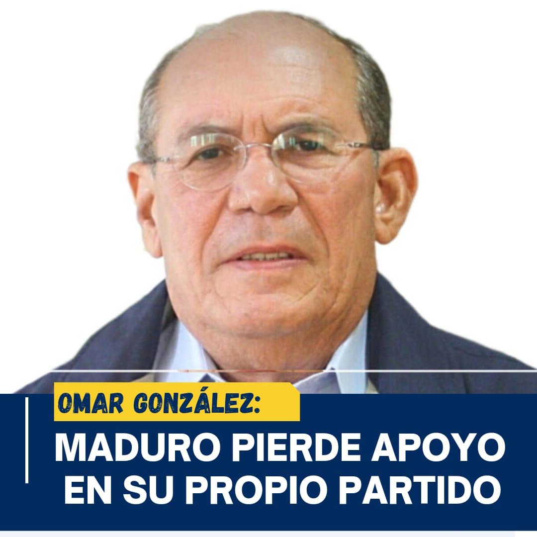 Omar González: Maduro pierde apoyo hasta de su propio partido