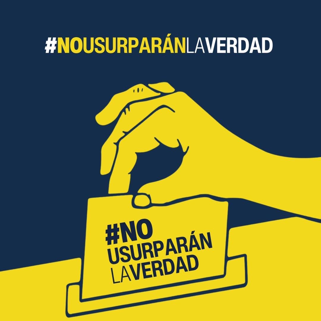 #COMUNICADO María Corina, Edmundo y la Unidad exigen al CNE respetar la voluntad del pueblo