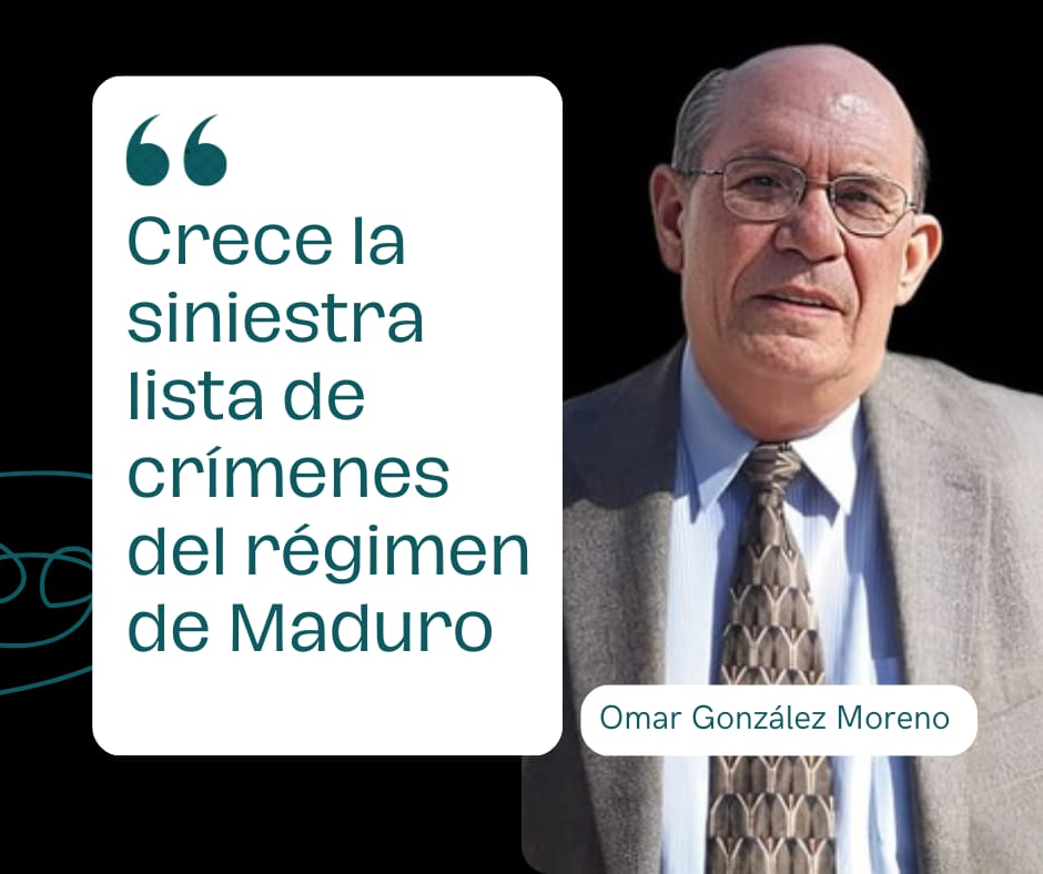Omar González: Crece siniestra lista de crímenes del régimen de Maduro