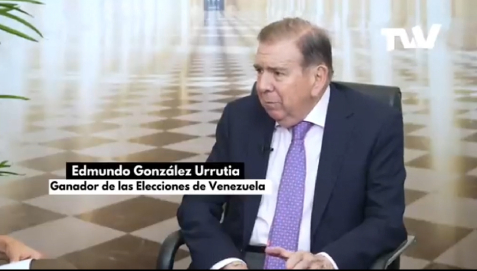 Edmundo González: “Vamos a desterrar la corrupción”