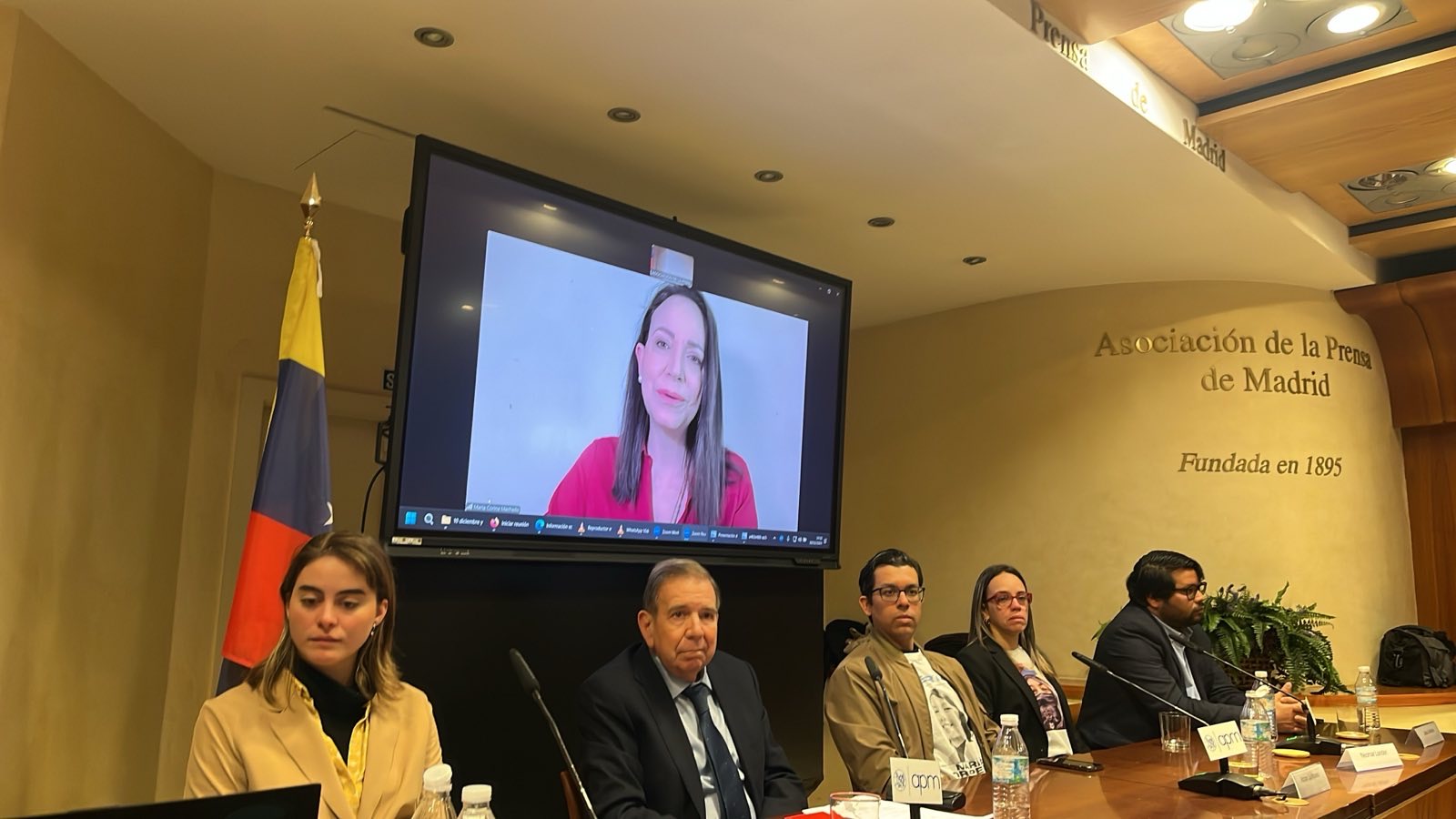 María Corina y Edmundo alzan su voz por los miles de presos políticos secuestrados: “Venezuela clama libertad”