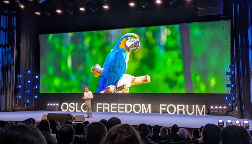 El discurso de Pedro Urruchurtu en Oslo: «Nuestro único delito fue ganarle las elecciones al régimen»