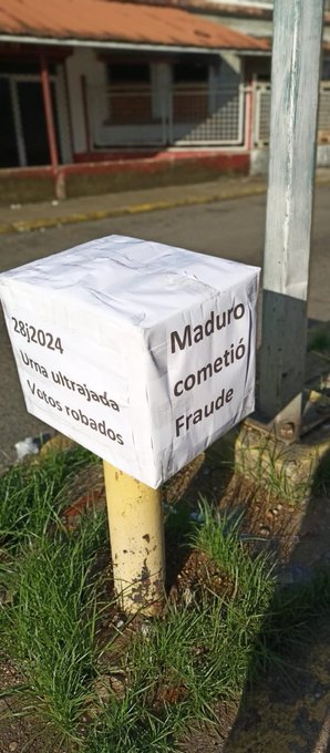 “Edmundo ganó”: los venezolanos protestan y denuncian fraude electoral a un año del 28J