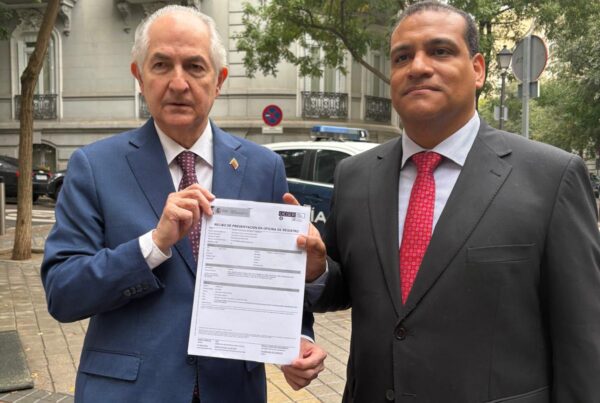 Antonio Ledezma y Tomás Arias