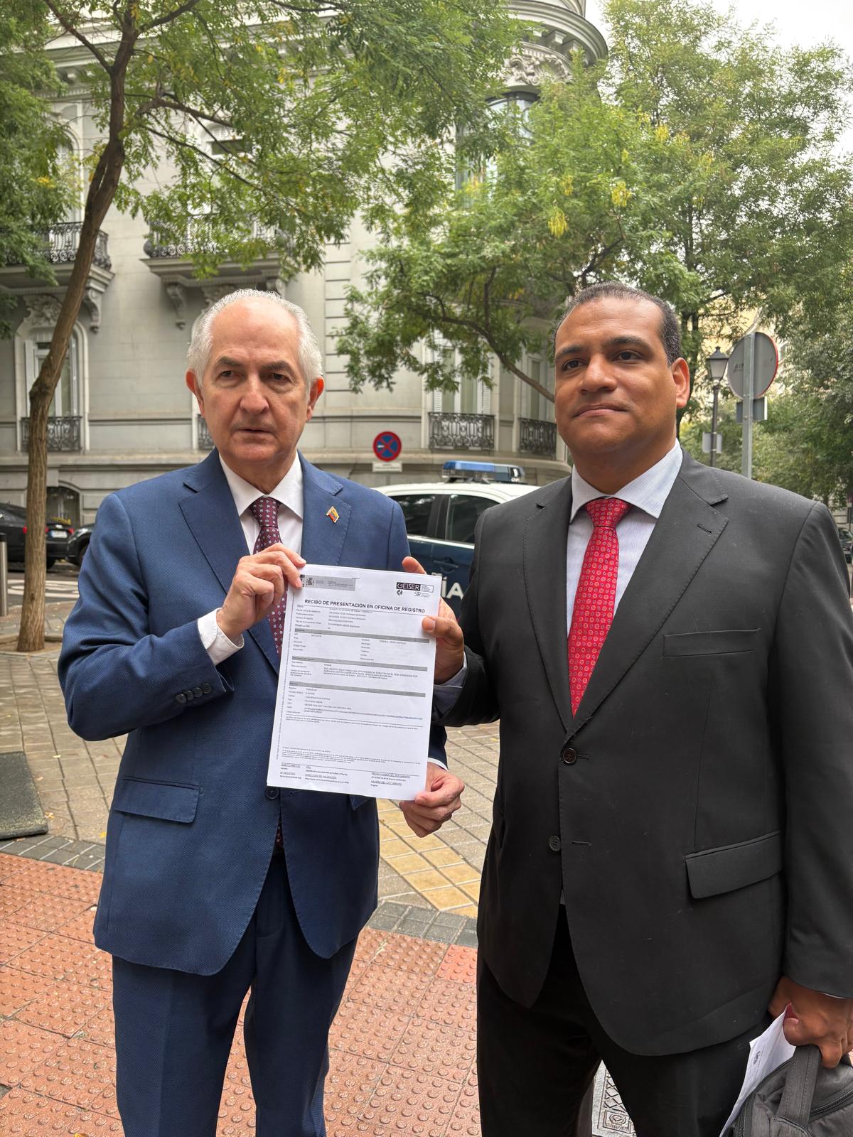 Antonio Ledezma y Tomás Arias