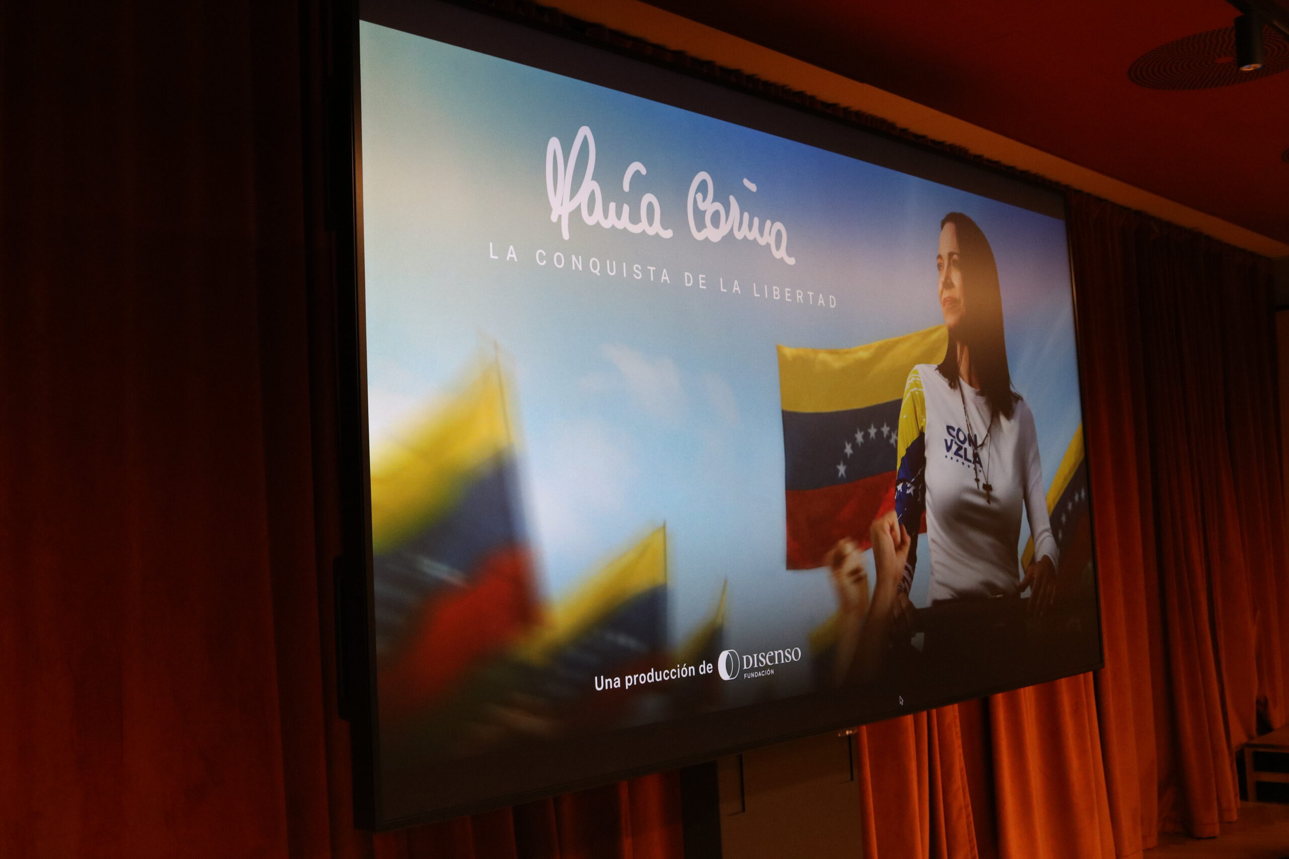 [DOCUMENTAL] La Fundación Disenso estrenó «María Corina: la conquista de la libertad»