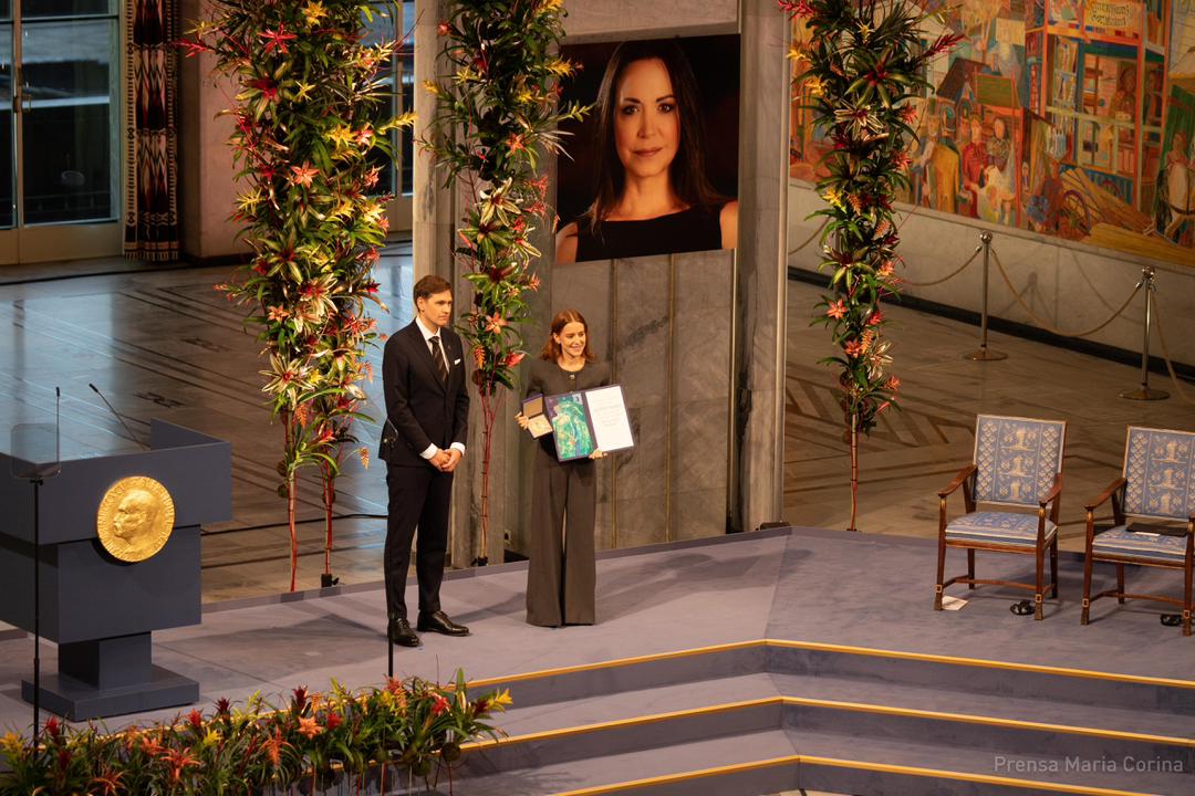 Un mensaje de esperanza y resistencia: Así fue el discurso de aceptación del Premio Nobel de María Corina Machado