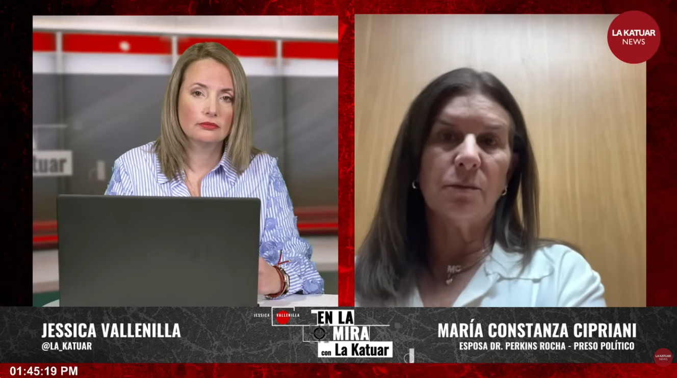 Esposa de Perkins Rocha: Elegimos defender la voluntad de los venezolanos por convicción