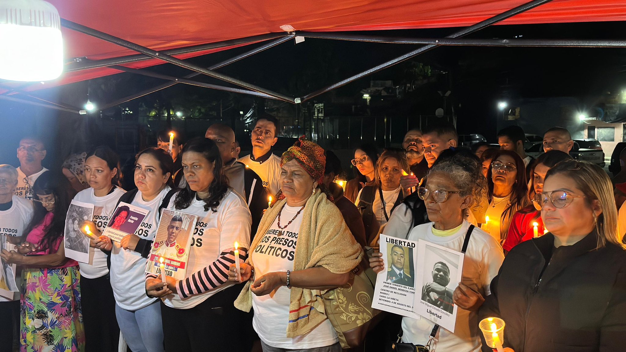 Familiares presos políticos