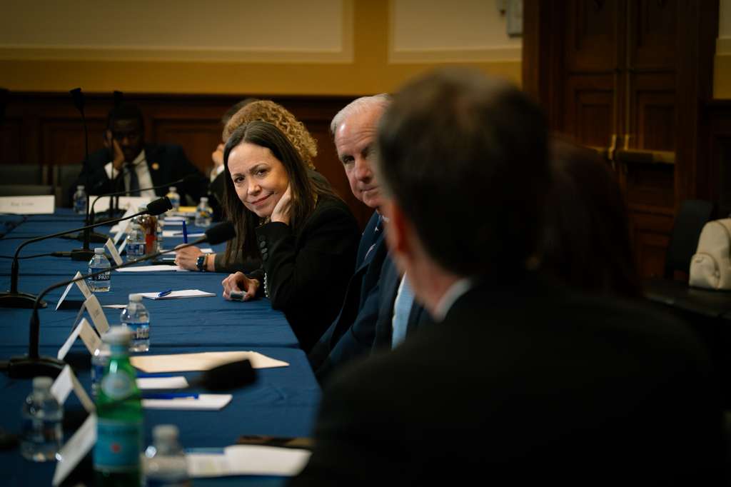 María Corina desde el Comité de Asuntos Exteriores de EEUU: Necesitamos liberar a las Fuerzas Armadas de Venezuela