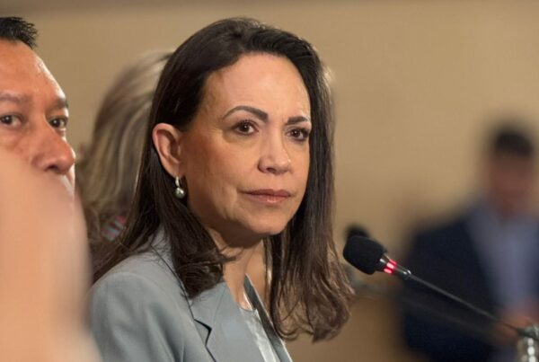 María Corina en Chile