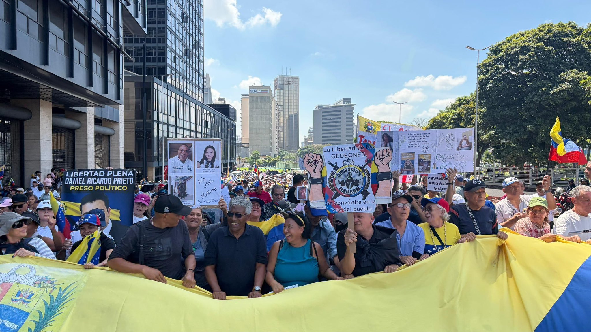 María Corina sobre protestas en Venezuela: La represa se perforó y la transición es impostergable