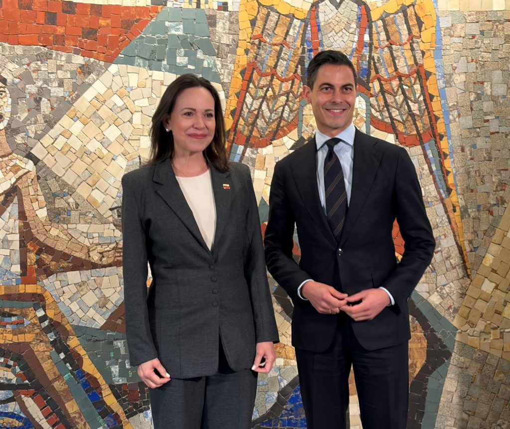 María Corina se reunió con el Primer Ministro de Países Bajos