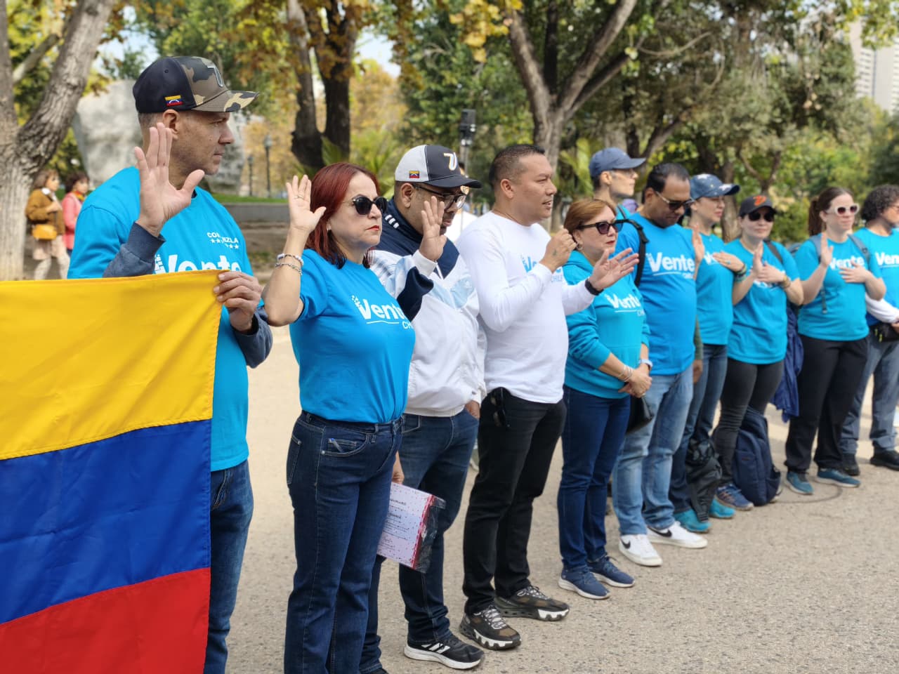 Vente Venezuela en Chile continúa su expansión organizativa, con la juramentación de 7 nuevos colegios ciudadanos