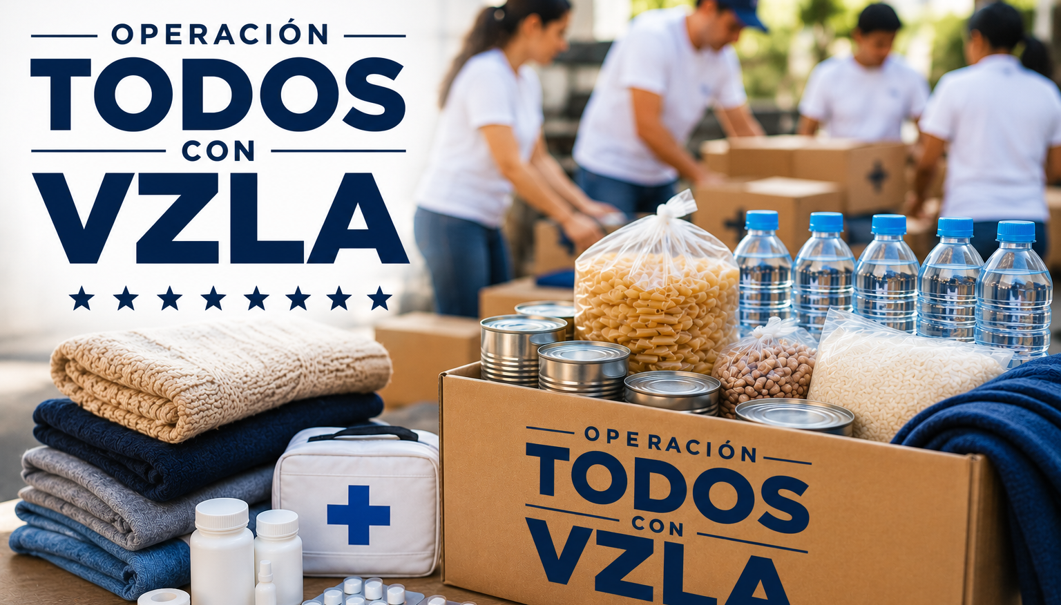 Operación Todos con Venezuela: así puedes apoyar a las familias afectadas por el terremoto
