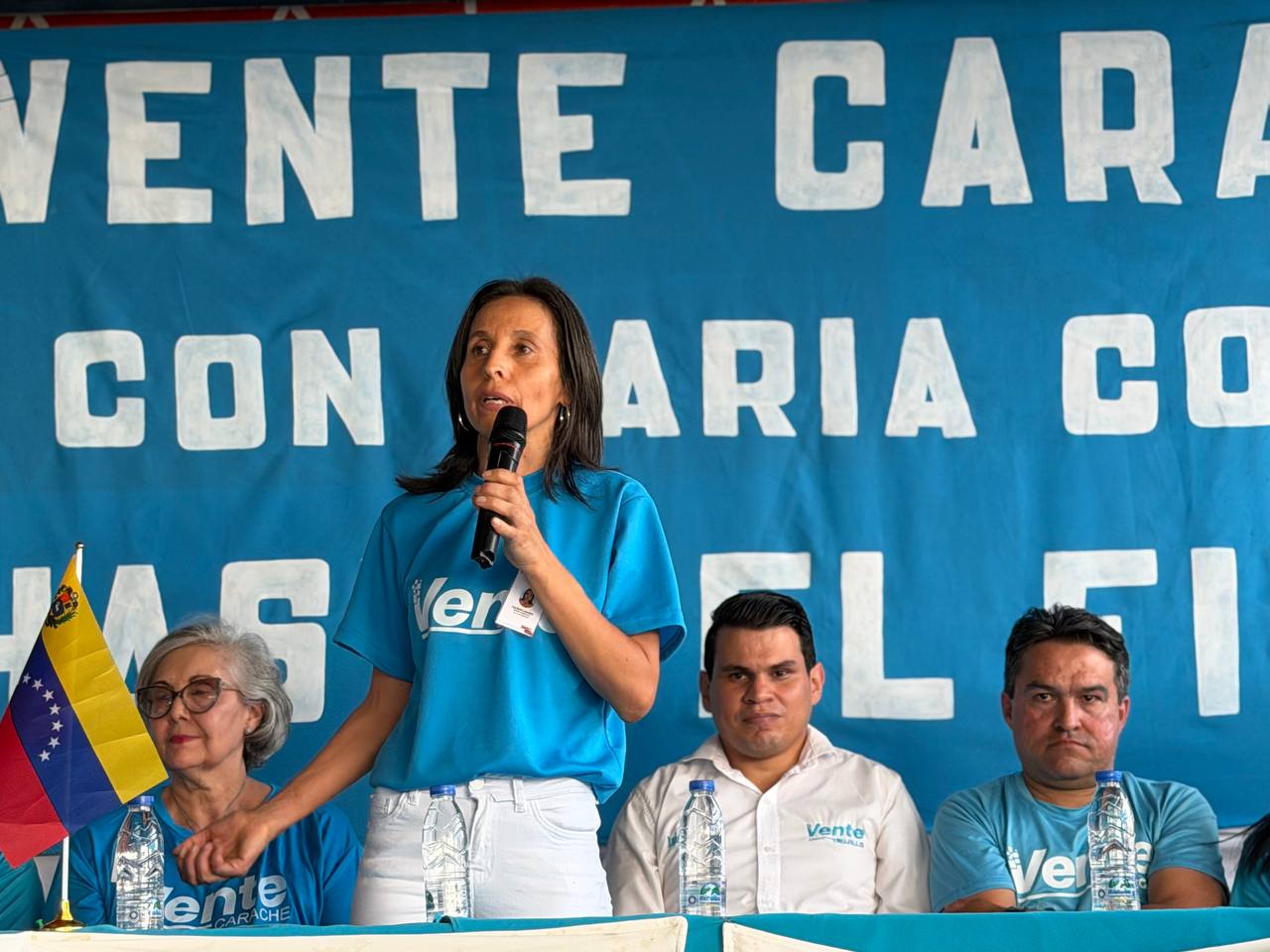 Lulimar Linares, coordinadora de Vente Venezuela en Carache