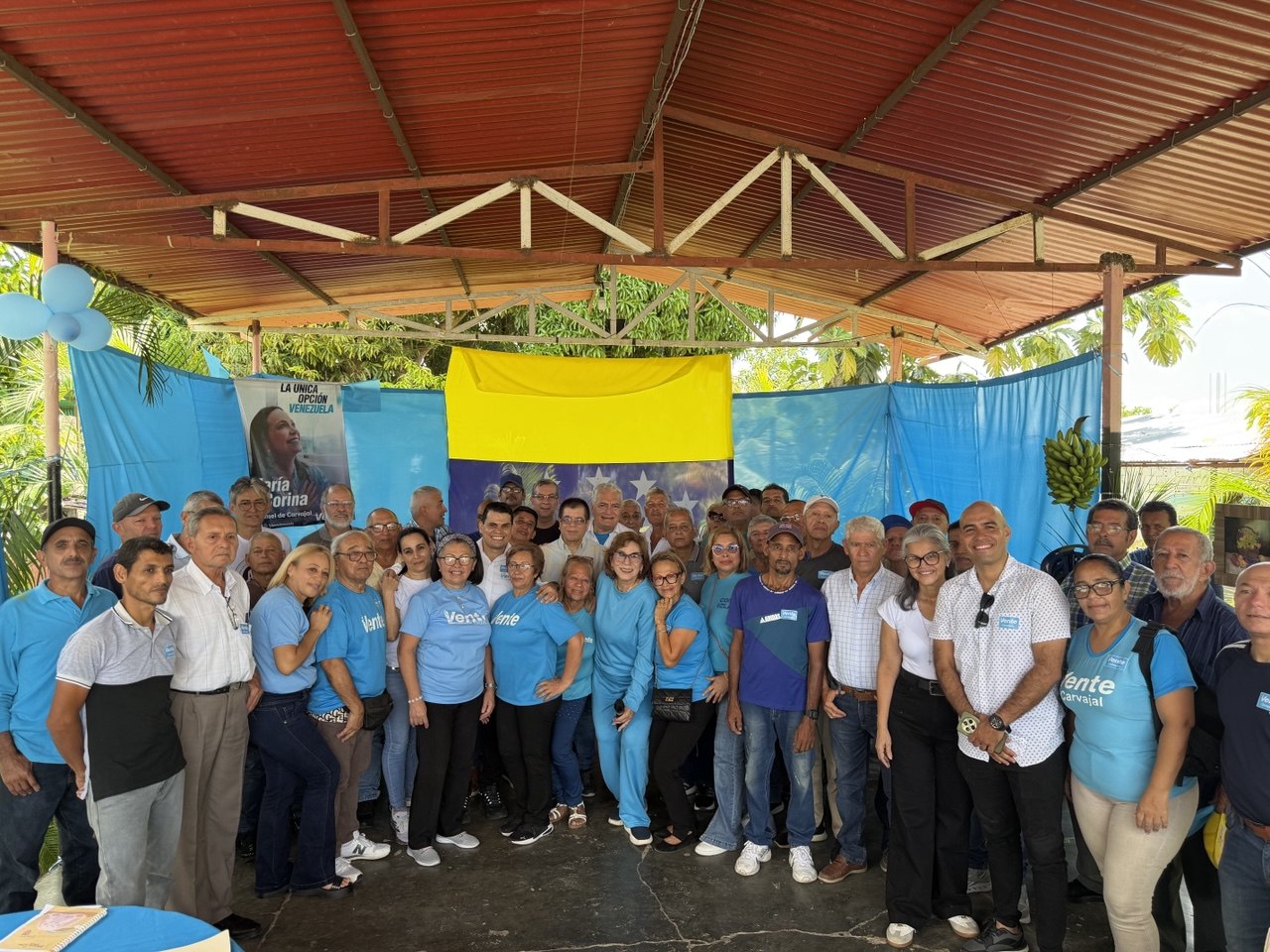 Vente Trujillo presenta el proyecto Venezuela Tierra de Gracia en el municipio Carvajal