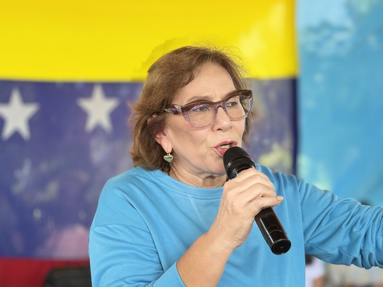 Maritza Gallardo, Coordinadora de Asociaciones Ciudadanas de Vente Carvajal.