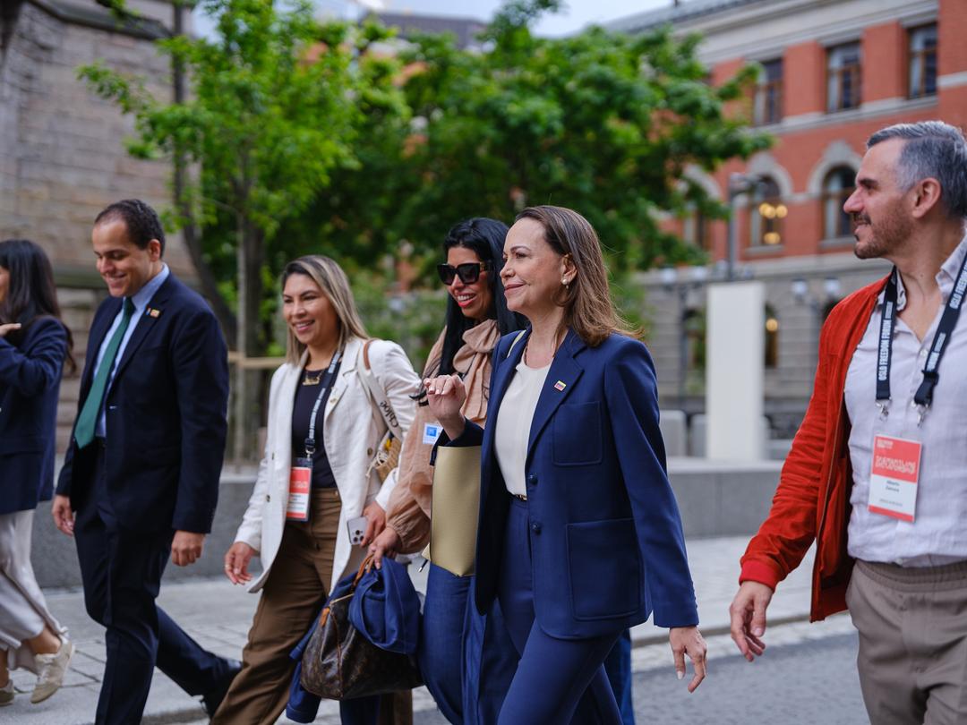 María Corina regresa a Oslo: La misión que comenzó en esta ciudad está casi completada; pronto nos reencontramos en casa