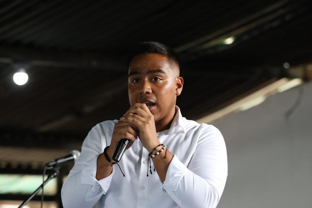 Jefre Mata, coordinador Vente Joven Vargas