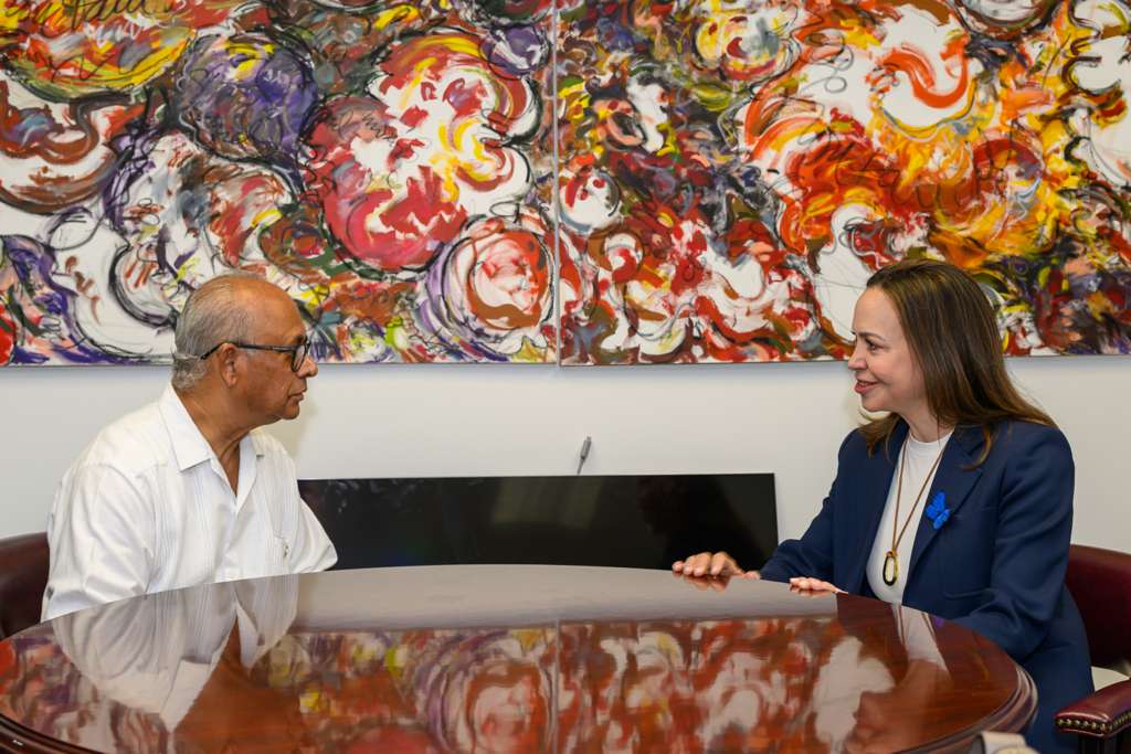 María Corina Machado se reunió con el secretario general de la OEA